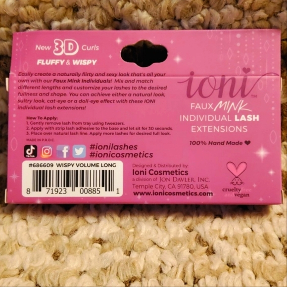 🔥Ioni 3D Faux Link individual Wispy Lash Extensions🔥 - Picture 2 of 2